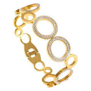 316L Stainless Steel Bangle for Women Anti-Tarnish Waterproof Bracelet