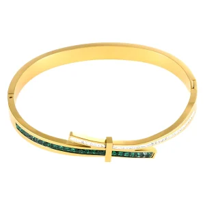Dainty Stainless Steel Bangle Bracelet Hypoallergenic for Sensitive Skin