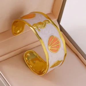 Stainless Steel Bangle for Grandma Classic Timeless Elegant Jewelry