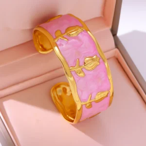 Medical Grade Stainless Steel Bangle for Women Safe Body Jewelry