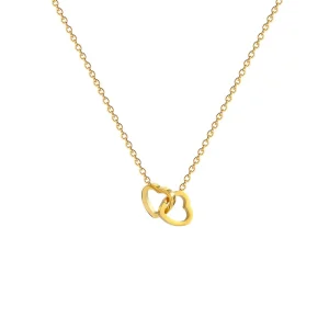 Stainless Steel Gold Plated Trending Fashion Necklace For Women
