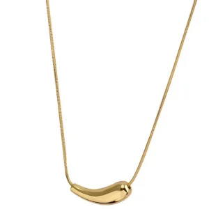 Stainless Steel Vacuum Gold Plated Choker Necklace For Women
