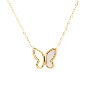 Waterproof Gold Plated Stainless Steel Choker Necklace Women