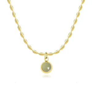 Stainless Steel Gold Plated Tree of Life Necklace For Women