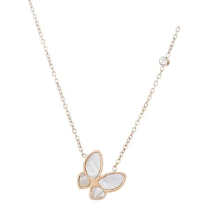 Stainless Steel Gold Plated Compass Necklace For Women Gift